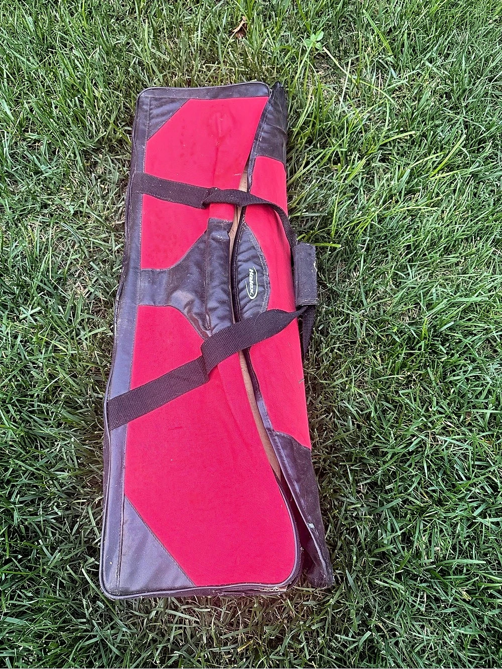 Halex Red & Black Badminton and Volleyball Set